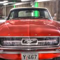 vintage ford mustang hdr