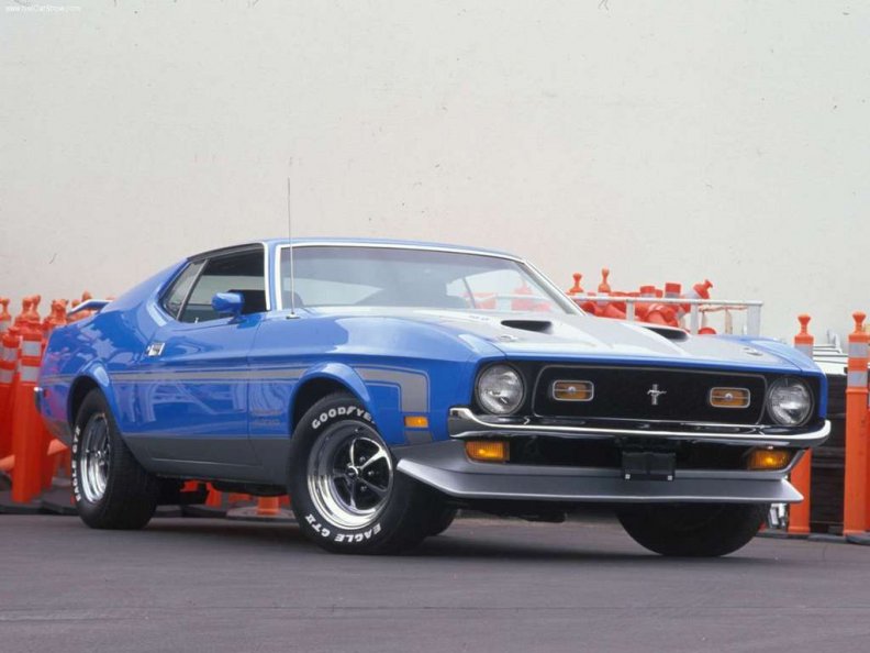 1971 Mustang Boss 351 __ 20 iconic pony cars