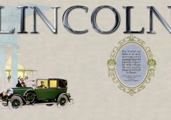 1926 Lincoln Brun Cabrolet Ad