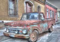 ford150 in chile that can use a paint job hdr