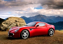 Alfa Romeo _ beautiful in red