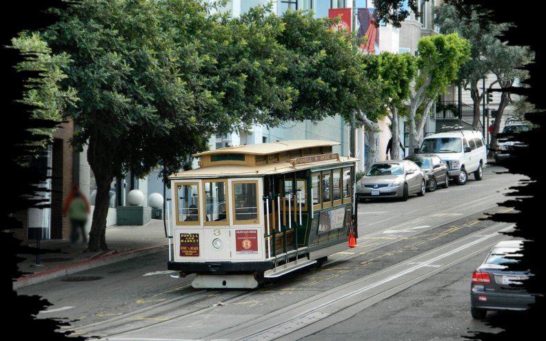 Hyde Street Cable Car f