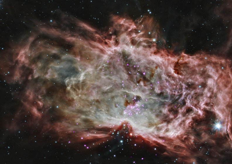 Inside the Flame Nebula
