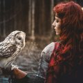 With her Owl