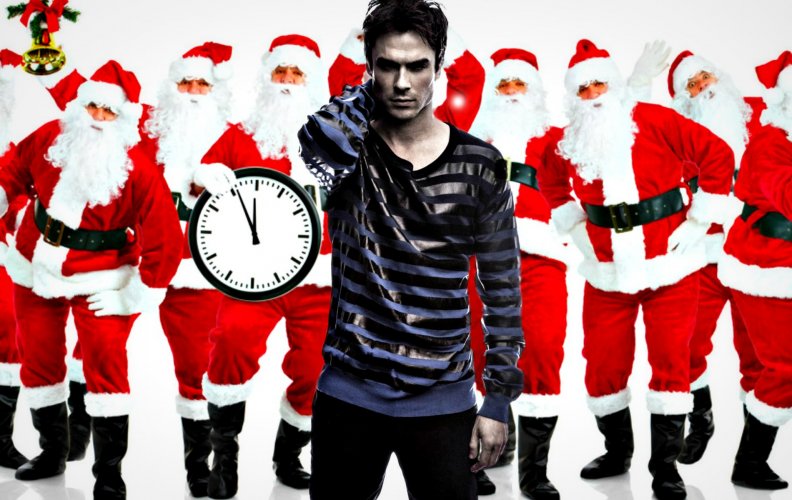 Wake up Damon! It's Christmas time!