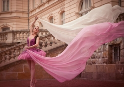 Ballerina in pink
