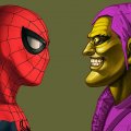Spiderman And Green Goblin
