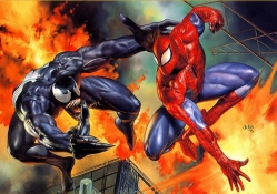 Venom Vs. Spiderman