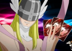Angewomon with cards
