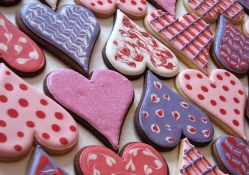 Valentine's day cookies