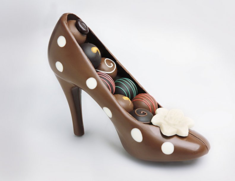 Chocolate shoe 