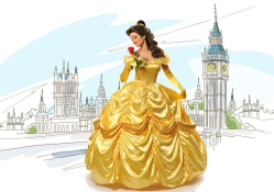 Princess in yellow