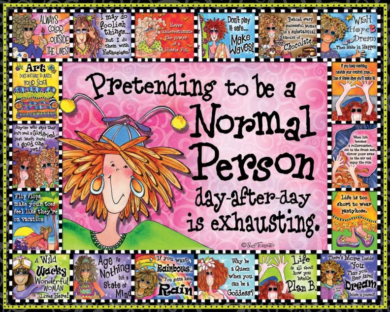 A NORMAL PERSON
