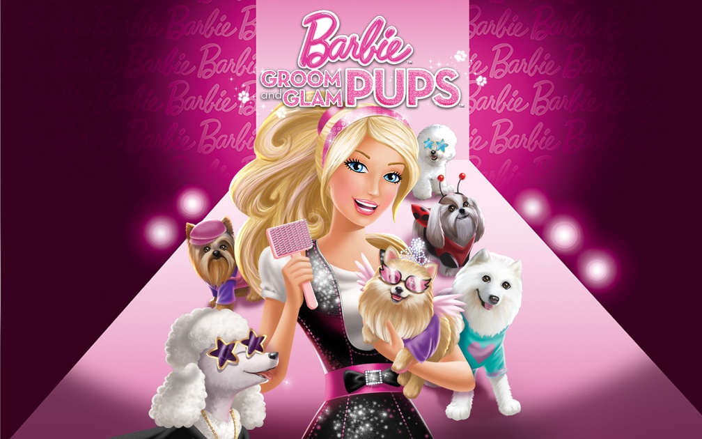 Barbie,Groom,And,Glam,Pups