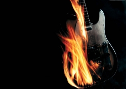 Burning Fender