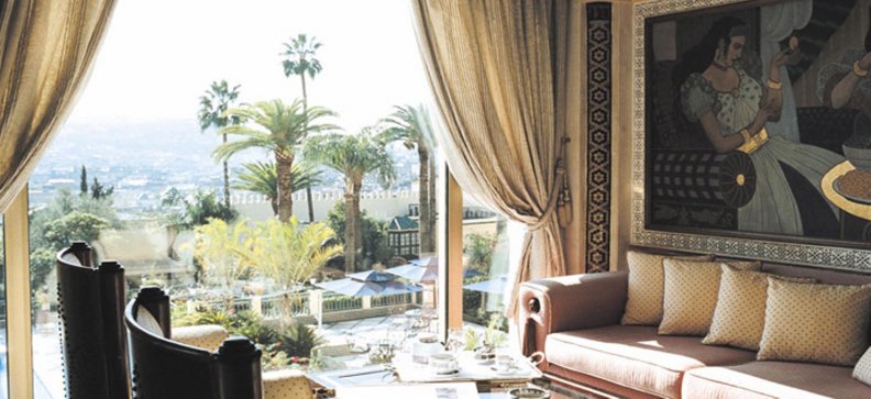 luxury Moroccan hotels, the Sofitel Fes Palais Jamai
