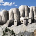 The other side of mount rushmore