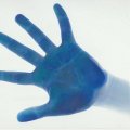 blue hand