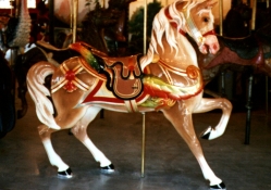 Colorful Carosel Horse