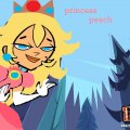 Total island drama: Princess Peach