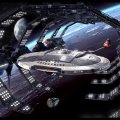 Star Trek NX01 in Space Dock