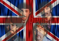 Beatles British Flag