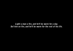 Light a Man on Fire