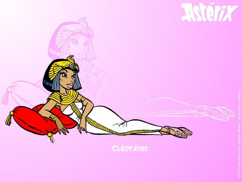 Asterix and Cleopatre