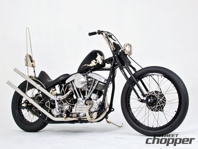 Custom Harley Davidson Pan Shovel