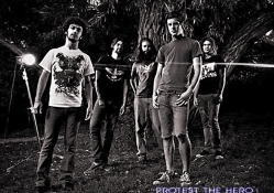 Protest The Hero In Black and White