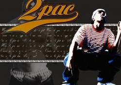 Tupac 2Pac Amaru Shakur by duke