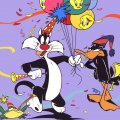 Sylvester and Daffy Duck