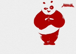 Po the panda notepaper