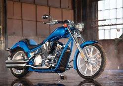 2010 Blue Honda Fury