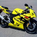 2004 GSXR 600 yellow