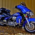 Harley Davidson Blue