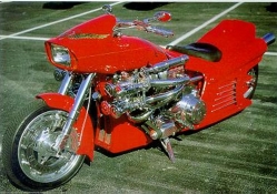 arlen ness custom &quot;the big red one&quot;