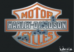 Harley_Davidson gun shot 