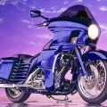 Harley Davidson 1985 Blue FXRP