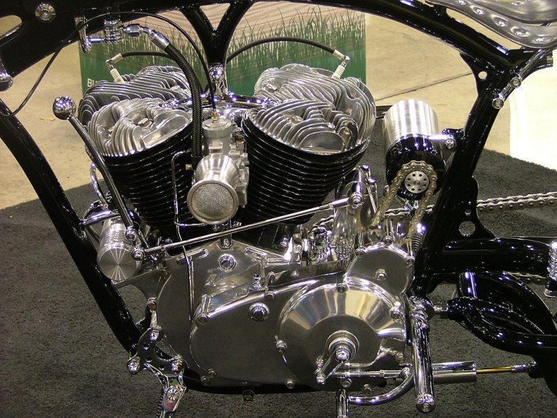 1945 Harley Davidson Flathead............