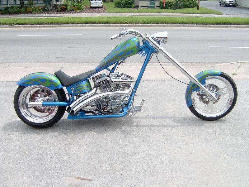 custom motorcycle chopper